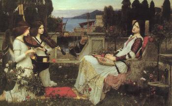 約翰 威廉姆 沃特豪斯 Saint Cecilia 約翰 威廉姆 沃特豪斯 Saint Cecilia